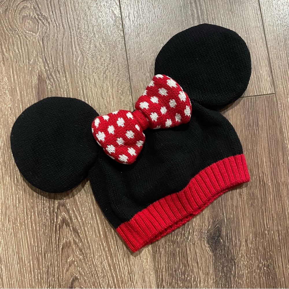 Disney Minnie Mouse Bow Beanie Youth Large